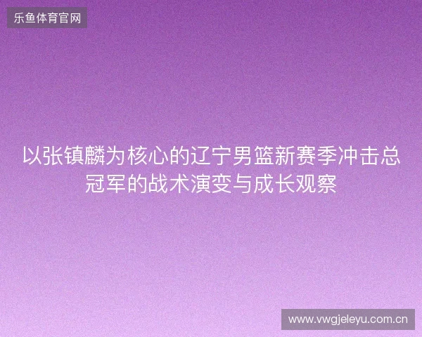 以张镇麟为核心的辽宁男篮新赛季冲击总冠军的战术演变与成长观察 以张镇麟为核心的辽宁男篮新赛季冲击总冠军的战术演变与成长观察